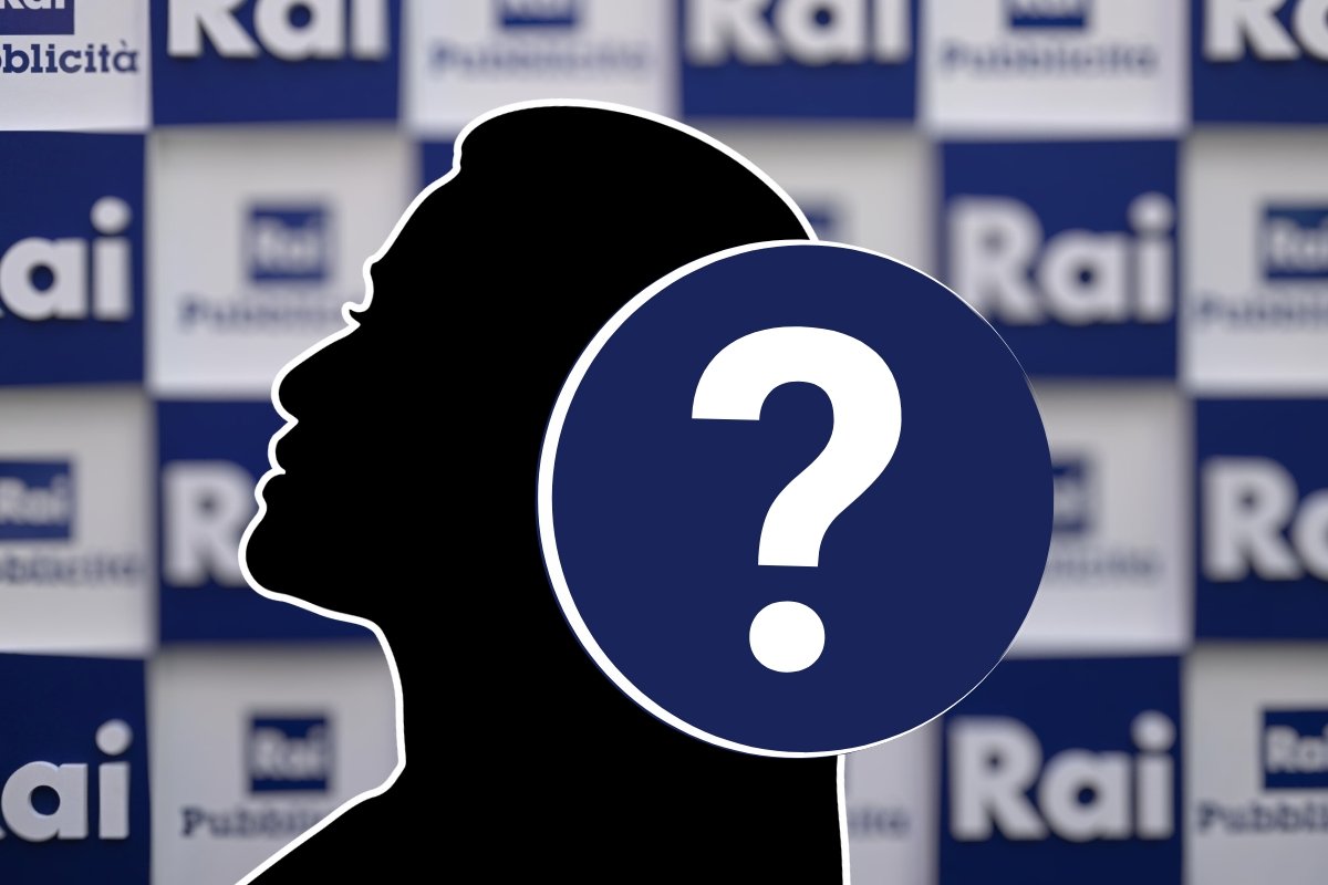 Rai, sagoma donna e interrogativo