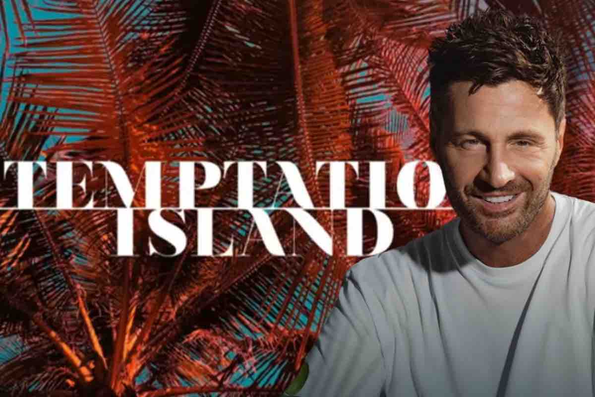 Temptation Island logo e Filippo Bisciglia